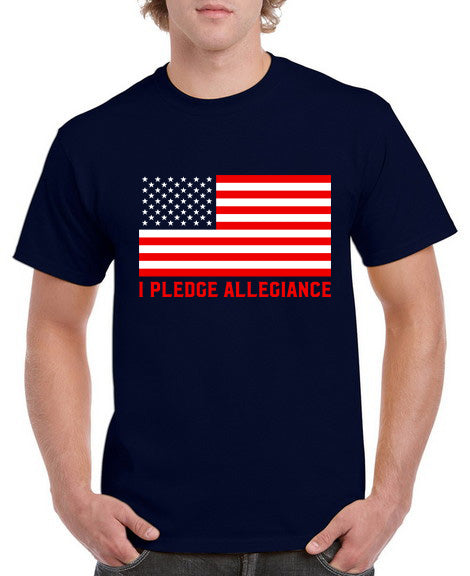 I Pledge Allegiance / American Flag T-Shirt