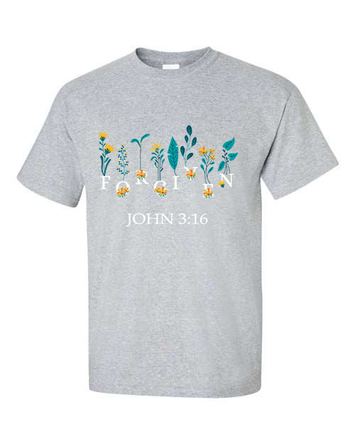Forgiven - John 3:16 T-Shirt