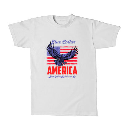 Blue Collar America - Blue Collar Rebellion Co. T-Shirt